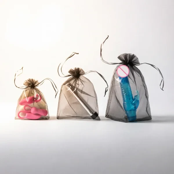 Durable Adults Vibrator Gauze Packing Bag Tool Dildo Hidden Pouch Utensil Appliances Pouch Gift Penis Discreet Storage Bags 1