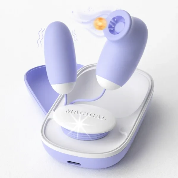 Thai Sex toys ของเล่นผู ดิลโด้ จิ๋มกระป๋อง ไข่สั่น Sucking Vibrating Egg Massager 24 Mode Clitoral Nipple Sucker Stimulator Clit G Spot Private Vibrator SexToy for Women 1
