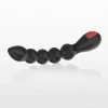 Estimulador de próstata, juguete sexual para entrenamiento anal, vibrador con 9 frecuencias, perlas anales potentes, tapón anal flexible, tapón para el ano impermeable 1