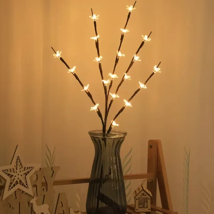Modelo Cerezo / 20 luces blancas cálidas