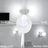 Lámpara de noche LED con cuerda sin cables alimentada por batería montaje adhesivo sin necesidad de perforar ideal para cabecera de cama escritorio o armario 4