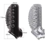 Penis Sleeve, for Lengthening and Thickening, with a Soft Texture, Realistic Skin Texture, Anti-slip, an Adult Intimate Product, Reusable, Easy to Clean, Suitable for Couples 2