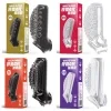 Penis Sleeve, for Lengthening and Thickening, with a Soft Texture, Realistic Skin Texture, Anti-slip, an Adult Intimate Product, Reusable, Easy to Clean, Suitable for Couples 1