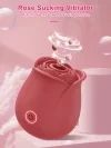 Vibrador de succión en forma de rosa para mujeres, 10 modos de succión, estimulador clitoriano, juguete erótico recargable en forma de rosa, masajeador de placer femenino, regalo romántico para mujeres, juguete sexual para mujeres 7