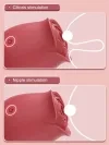 Vibrador de succión en forma de rosa para mujeres, 10 modos de succión, estimulador clitoriano, juguete erótico recargable en forma de rosa, masajeador de placer femenino, regalo romántico para mujeres, juguete sexual para mujeres 8