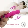 Vibrador de bala multifrecuencia con estimulación del punto G y clítoris, juguete sexual para adultos, para hombres y mujeres, placer sensorial, varita personal impermeable, masajeador para parejas 3