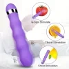Vibrador de bala multifrecuencia con estimulación del punto G y clítoris, juguete sexual para adultos, para hombres y mujeres, placer sensorial, varita personal impermeable, masajeador para parejas 2