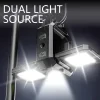 1 linterna mini LED con llavero, batería interna, lámpara de trabajo COB recargable por USB, ideal para pesca nocturna y senderismo, nivel de protección contra salpicaduras IP65 4
