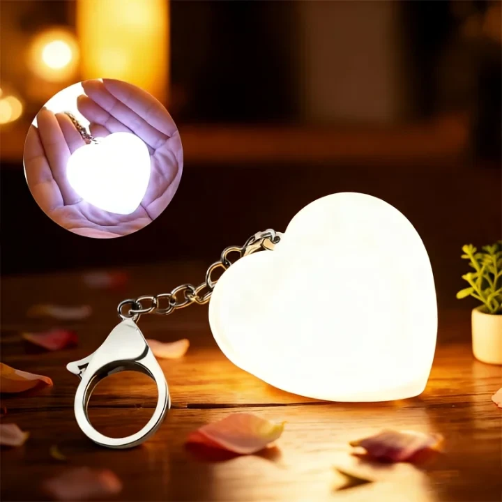 white / Heart-shaped