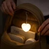 Heart LED Purse Light, Touch Sensor Rechargeable Handbag Lamp, Portable Keychain Night Light for Women, Romantic Gift for Valentine's Day & Christmas 2