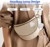 Heart LED Purse Light, Touch Sensor Rechargeable Handbag Lamp, Portable Keychain Night Light for Women, Romantic Gift for Valentine's Day & Christmas 4