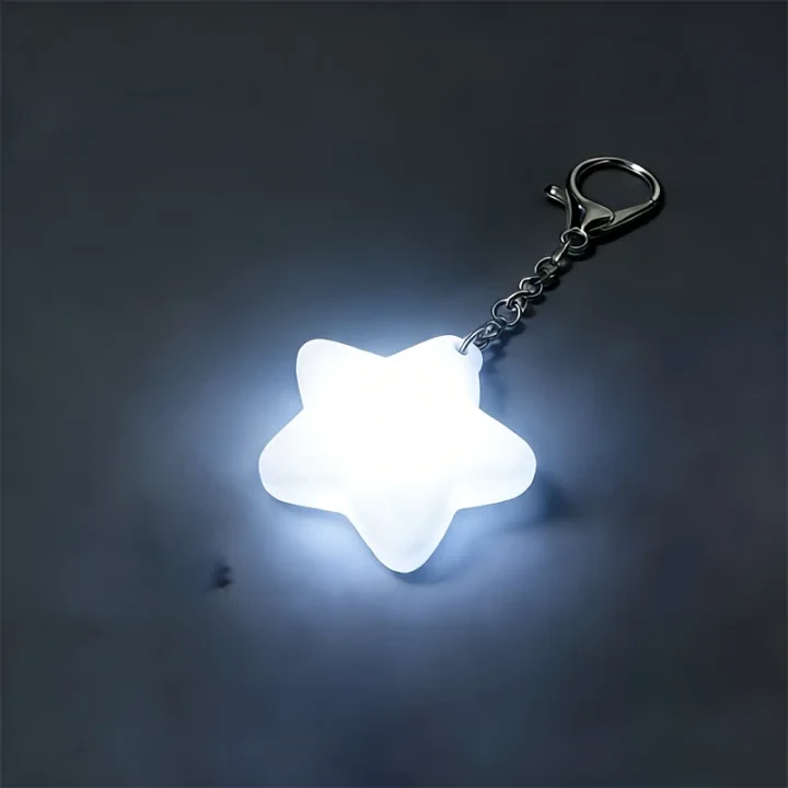 white / Five-pointed star