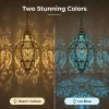 27.17-inch Outdoor Hanging Lantern - Metal Fixture, Perfect for Gardens, Patios, Porches, Lawns, and Decks - Removable Solar Panel, Oil-Rubbed Finish, Ceiling or Pendant Installation 4