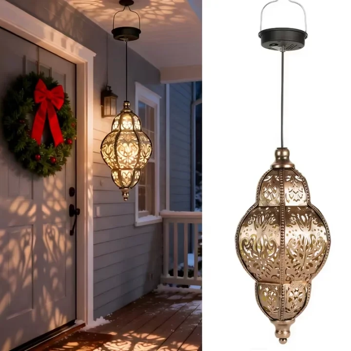 Golden / Baroque Round Lantern