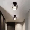 Industrial-style pendant light, adjustable hanging fixture, vintage farmhouse chandelier with metal cage and E26 socket, suitable for kitchen island, dining room, living room (bulb not included) 3