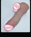 Realistic dildo with soft flesh, lifelike female masturbation toy, large thick fake penis for women 11