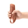 Men's bold exposed glans open wolf tooth sleeve soft silicone penis sheath anti-slip foreskin cover 5