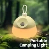 Rechargeable LED camping lantern, portable camping light with 6 lighting modes, TYPE-C fast charging, adjustable brightness, suitable for outdoor camping, hiking, fishing, and emergency situations 5