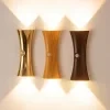 Lámpara de pared inalámbrica LED con sensor de movimiento – Luz de pared magnética recargable, 3 temperaturas de color y atenuación continua, lámpara nocturna moderna sin cables para pasillos, escaleras, dormitorios y gabinetes 3