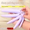 Crescent-shaped pull-string soft anal plug TPE rectal bead for women, self-pleasure SM anal dilation toy 1