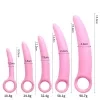 Crescent-shaped pull-string soft anal plug TPE rectal bead for women, self-pleasure SM anal dilation toy 8