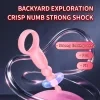 Vibrating anal bead plug, anal plug, prostate massager, anal sensitivity point vibrator, anal toy, adult sex toy (suitable for men, women, couples) 5