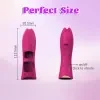 Finger vibrator sex toy, powerful 10-frequency mode vibration adult toy, anal clitoral G-spot nipple stimulation for pleasure and orgasm, mini female vibrator, couple or solo sex play toy 2