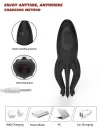1-piece male sex toy, male masturbator, penis vibrator with 12 vibration modes and 7 electrostimulation modes, handheld vibrator featuring 8 tentacle beads, 360-degree wrap-around adult toy, unisex design 6