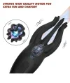 1-piece male sex toy, male masturbator, penis vibrator with 12 vibration modes and 7 electrostimulation modes, handheld vibrator featuring 8 tentacle beads, 360-degree wrap-around adult toy, unisex design 3