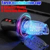 Vibrating Adjustable Rotating Digital Display Male Masturbation Device for Penis Stimulation and Exercise 6