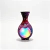 LED smart light, 800mAh USB rechargeable night light, wall-mounted lamp with dimming and motion sensor function, creative vase-shaped lamp, suitable for stairs, bedroom, cabinets, living room, and holiday Christmas decorations, wireless magnetic installation 6