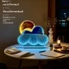 1pc LED Cloud LED Tunnel Light USB Powered, emits vibrant blue and bright yellow light, suitable for Eid, bedroom, wedding, birthday, party, gaming room, and home decor accessories, neon light decoration 4