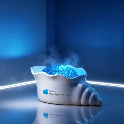 Lighthouse Aurora Projector Lamp, Ocean Wave Ripple Ambient Light with White Noise, Dimmable, USB Charging, Colorful Projection, Ideal for Bedroom, Christmas and Valentine's Day Gift