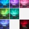 Lámpara de proyección Aurora con forma de concha marina, luz ambiental con ondas y olas del mar, ruido blanco incluye, regulación continua de intensidad luminosa, carga USB, proyección de colores, ideal para dormitorio, regalo perfecto para Navidad y Día de San Valentín 7