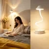 USB DIY desktop lamp with touch dimming and RGB functionality, switchable between desk lamp, wall lamp, and night light modes. 1200mAh rechargeable battery-powered night light, suitable for parties, bedrooms, living rooms, bars, offices, and also makes a great gift. 6