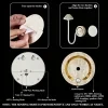 USB DIY desktop lamp with touch dimming and RGB functionality, switchable between desk lamp, wall lamp, and night light modes. 1200mAh rechargeable battery-powered night light, suitable for parties, bedrooms, living rooms, bars, offices, and also makes a great gift. 7