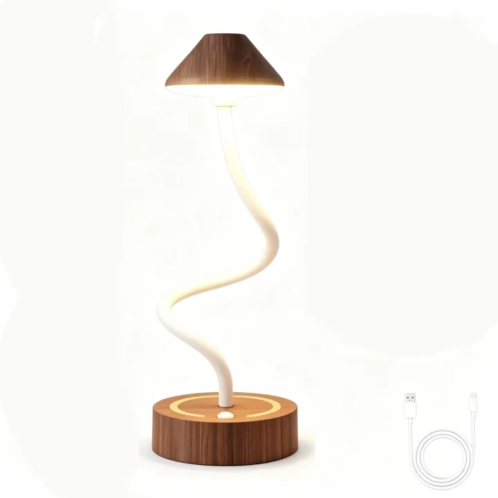 Walnut wood / Three-color changing light
