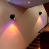 1 unidad de lámpara de pared moderna y sencilla con LED inalámbrica magnética, foco artístico para pared, escalera o piso, carga USB, compacta y portátil, control táctil con regulación de intensidad RGB, cabezal giratorio 350°, lámpara de lectura para cabecera de cama en dormitorio, lámpara de estudio para habitaciones compartidas, iluminación ambiental para fotografía y transmisiones en vivo, lámpara de techo miniatura para árboles, plantas o pinturas, adecuada para dormitorios, salas de estar, dormitorios universitarios, mesas de comedor, entre otros espacios. Ideal como regalo personalizado 8