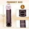Consolador masculino de silicona líquida con ventosa para mujer, masturbador manual 4