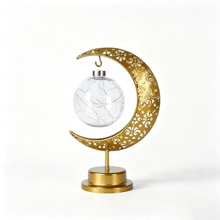 Modelo esférico / Colgante de luna de plástico