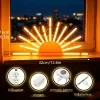 Sunrise Neon Sign, Orange Sunset LED Neon Wall Light with USB Power, Dimmable Silicone Neon Decor for Bedroom, Living Room, Office & Aesthetic Room Decor 7