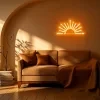Sunrise Neon Sign, Orange Sunset LED Neon Wall Light with USB Power, Dimmable Silicone Neon Decor for Bedroom, Living Room, Office & Aesthetic Room Decor 4