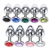 1 piece per pack, color random, metal anal plug, suitable for beginners to experts, anal stimulation, couple masturbation toy, adult sex toy, anal massage and dilation tool, G-spot massager, sexual wellness, adult pleasure, sex play 5