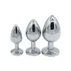 1 piece per pack, color random, metal anal plug, suitable for beginners to experts, anal stimulation, couple masturbation toy, adult sex toy, anal massage and dilation tool, G-spot massager, sexual wellness, adult pleasure, sex play 4