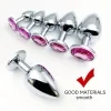 1 piece per pack, color random, metal anal plug, suitable for beginners to experts, anal stimulation, couple masturbation toy, adult sex toy, anal massage and dilation tool, G-spot massager, sexual wellness, adult pleasure, sex play 1