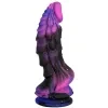 Starry Sky Irregular Shape Simulated Silicone Dildo, Thick and Long Female Masturbation Toy, Anal Plug for Anus Expansion 5