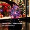 Lámpara de noche con pantalla táctil de plasma, ideal para decorar dormitorios, salas de estar y salas de juegos. Alimentación por USB — diseño artístico y científico, regalo perfecto para fiestas y cumpleaños 4