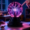 Lámpara de noche con pantalla táctil de plasma, ideal para decorar dormitorios, salas de estar y salas de juegos. Alimentación por USB — diseño artístico y científico, regalo perfecto para fiestas y cumpleaños 3
