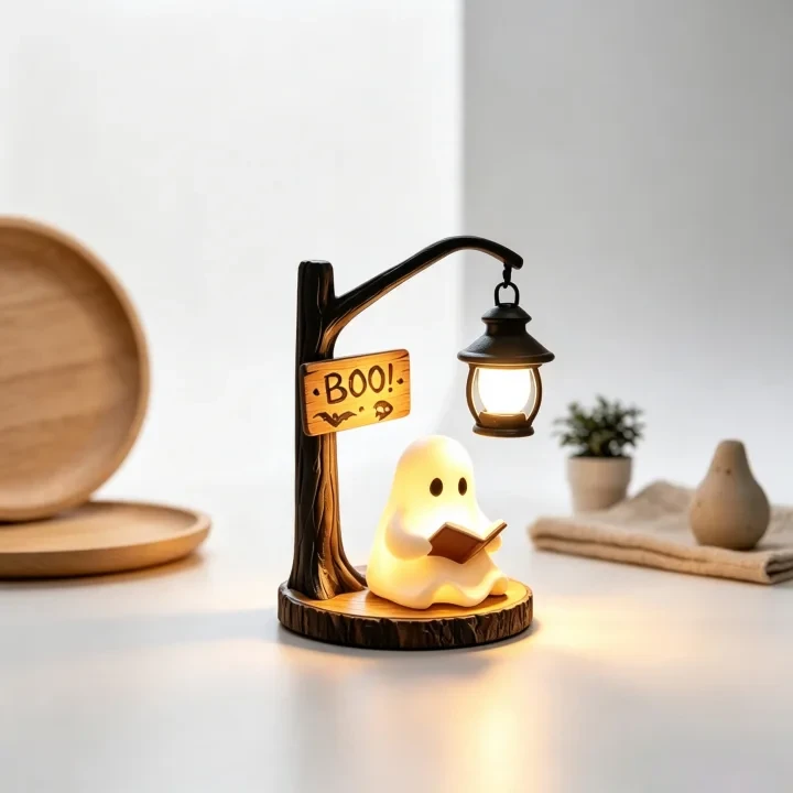 Lámpara colgante Little Ghost (pila de botón) / (pila de botón)