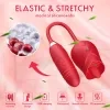 Tongue Licking Suction Telescopic Rod, Rose Adult Toy, Dual-Function Device, Sucking Massage Vibrator, Extendable Vibrating Massage Stick with 10 Suction Frequencies and Extension Modes, USB Charging, Romantic Toy, Designed for Women 9